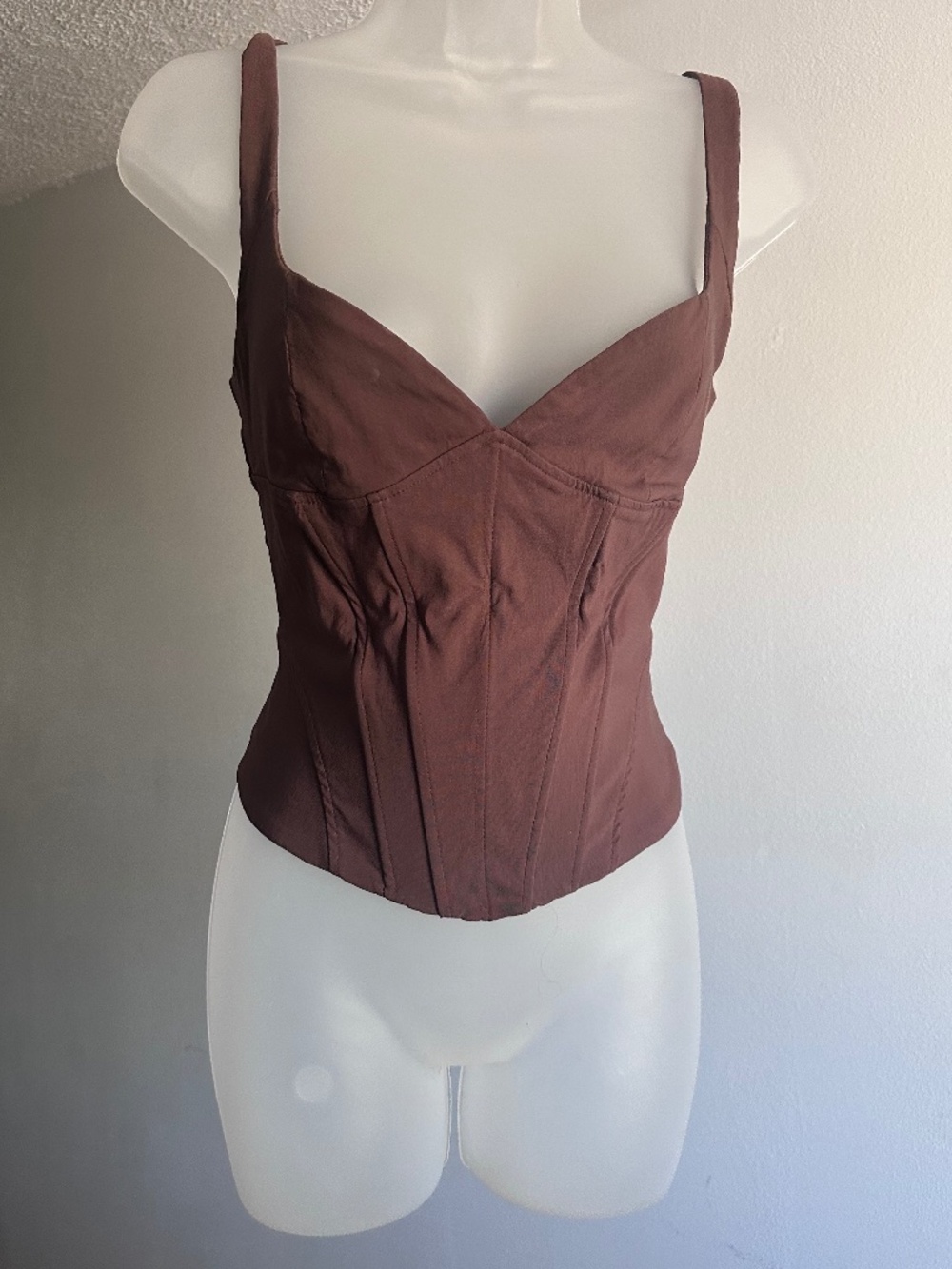 Brown Zara Corset size small